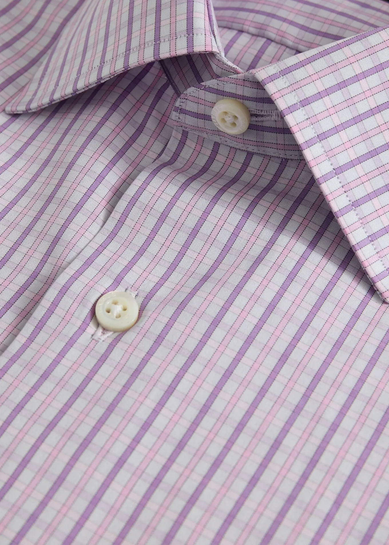 All Year Cotton Plaid Sport Shirt