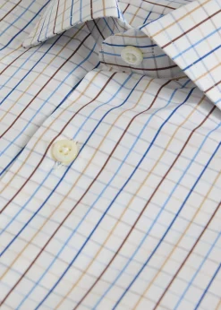 All Year Cotton Tattersall Sport Shirt