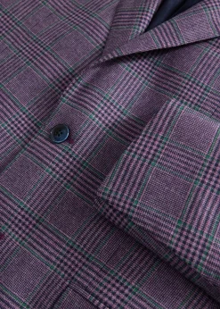 All Year Wool & Cashmere Plaid Jacket