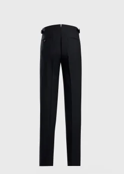 All Year Wool Tuxedo with Satin Notch Lapel
