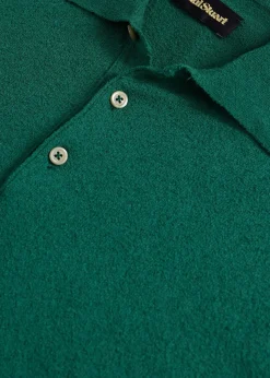 Bouclé Short Sleeve Polo