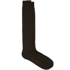 Cashmere Ribbed Sock