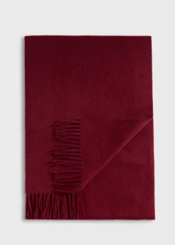 Cashmere Scarf with Man on the Fence Logo