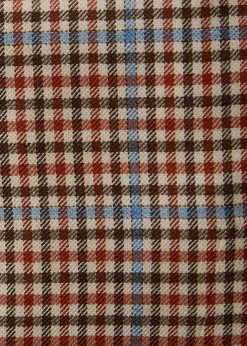 Cashmere & Silk Plaid Jacket