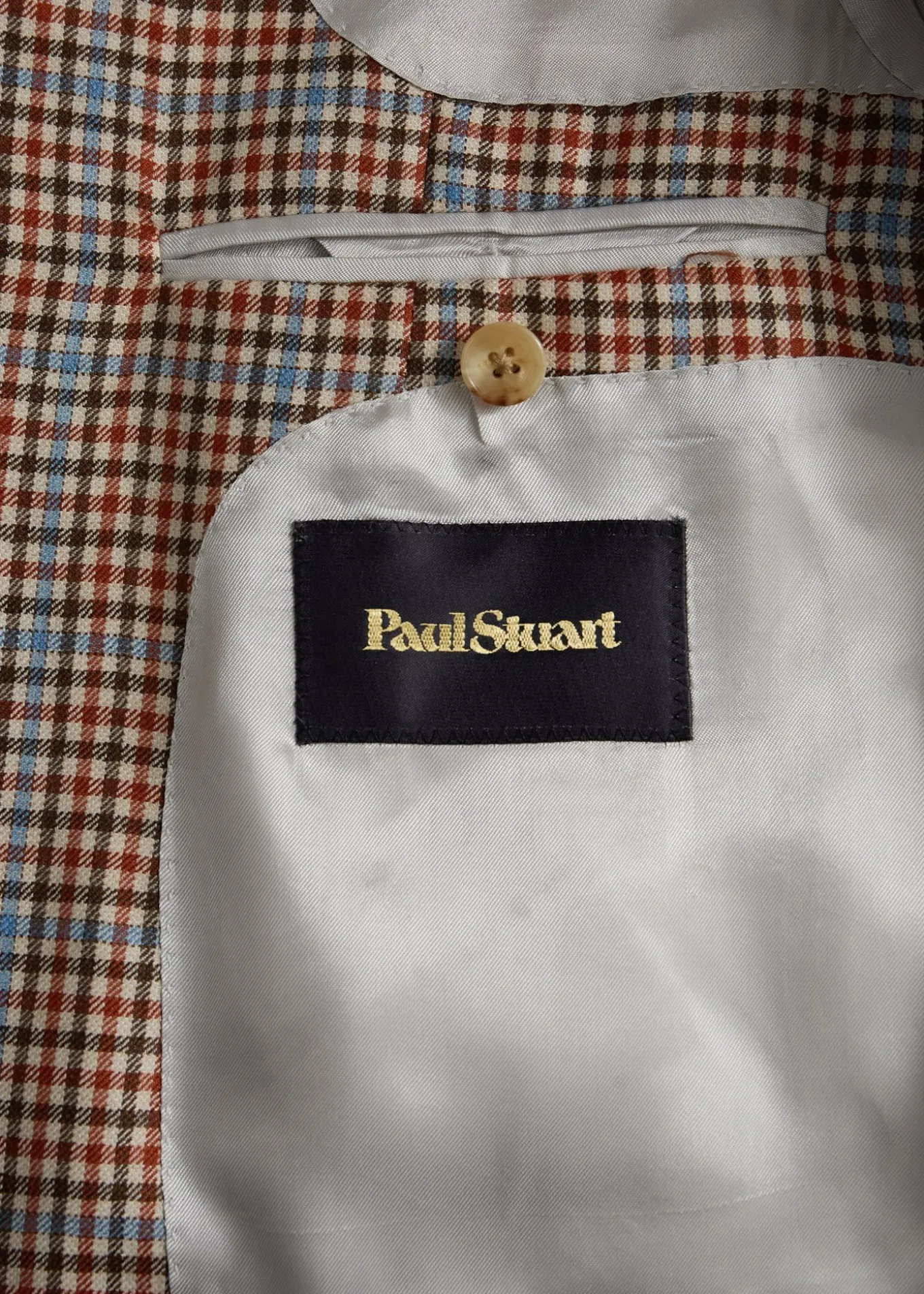 Cashmere & Silk Plaid Jacket