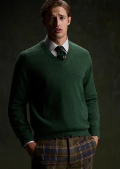 Classic Cashmere V-Neck Sweater