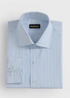 Cotton Deco Stripe Dress Shirt