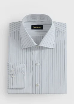 Cotton Deco Stripe Dress Shirt