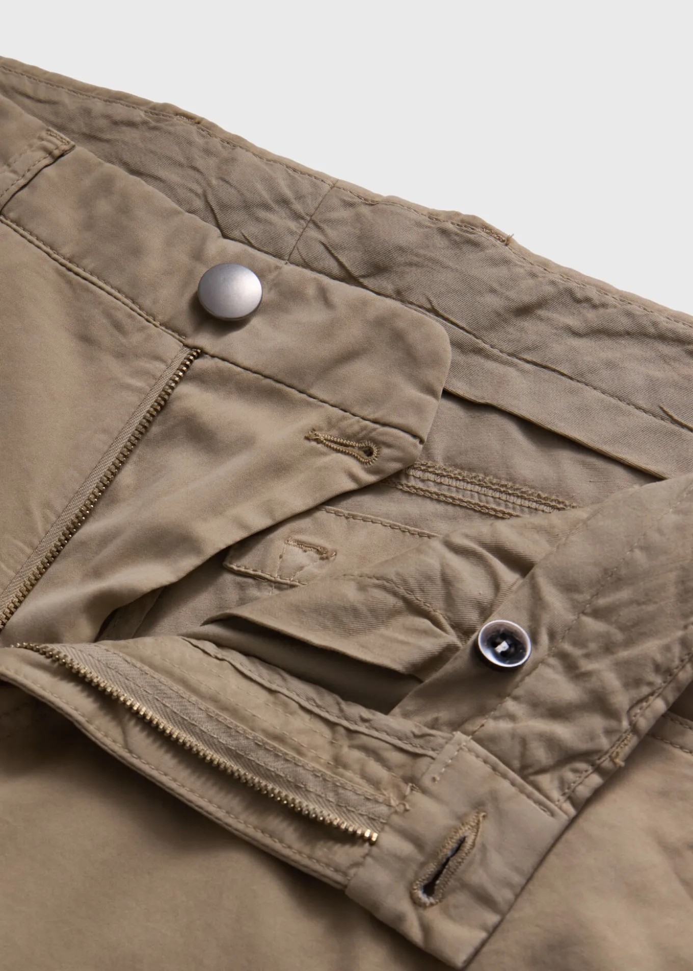 Cotton & Silk Five Pocket Pant