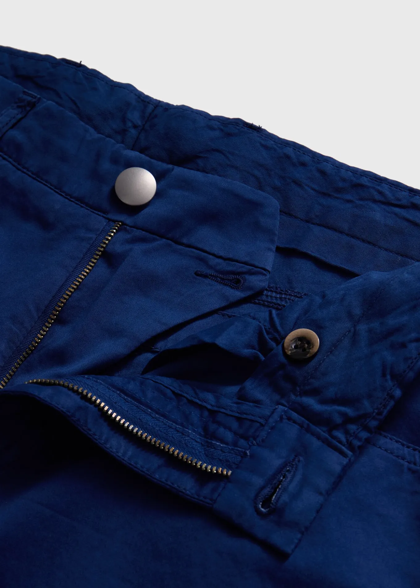 Cotton & Silk Five Pocket Pant
