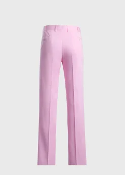 Cotton & Silk Garment Dyed Trouser