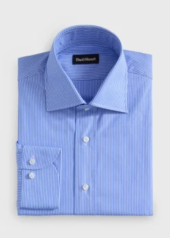 Cotton Stripe Dress Shirt