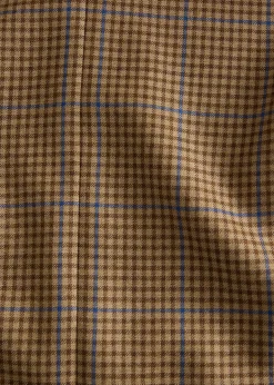 Deco Plaid Wool Jacket