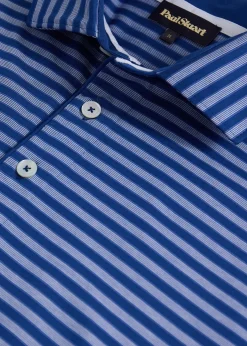 Deco Stripe Performance Polo