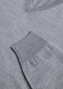 Essential Merino Wool V-neck Sweater