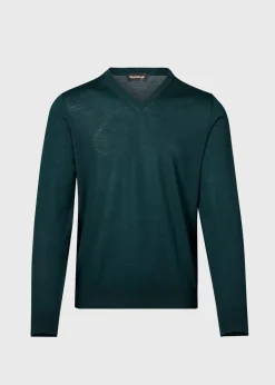 Essential Merino Wool V-neck Sweater