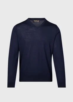 Essential Merino Wool V-neck Sweater