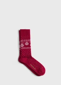 Festive Ornament Sock