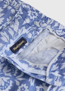 Floral Linen Trouser