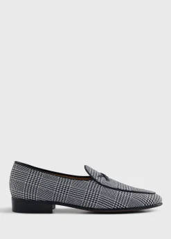 Francisco Wool Plaid Loafer