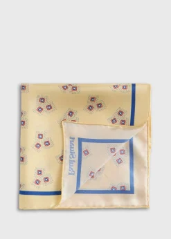Geometric Dot Pocket Square