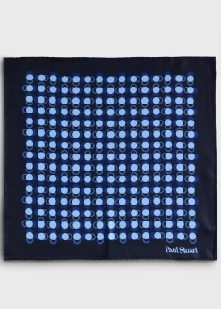 Geometric DotPrint Pocket Square