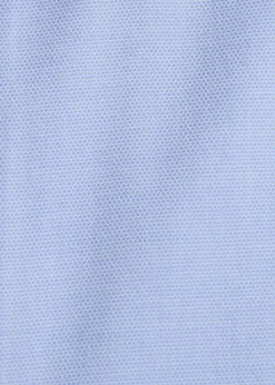 Hand-Finished Honeycomb Pattern Dress Shirt