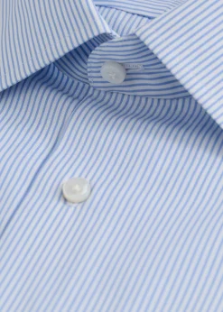 Hand-Finished Stripe Dress Shirt