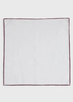Handkerchief with Contrast Border