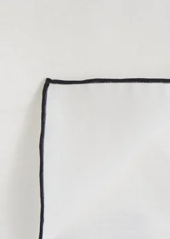 Handkerchief with Contrast Border