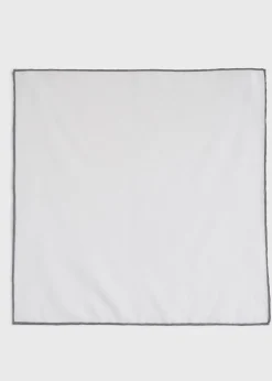 Handkerchief with Contrast Border