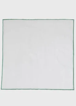 Handkerchief with Contrast Border
