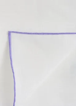 Handkerchief with Contrast Border