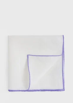 Handkerchief with Contrast Border