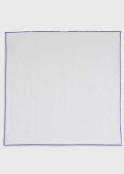 Handkerchief with Contrast Border