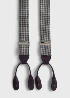 Houndstooth Suspenders