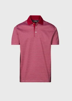 Italian Cotton Micro Stripe Polo