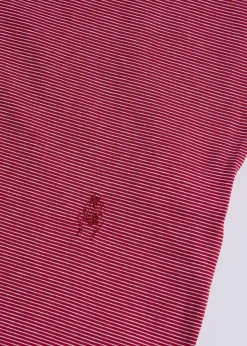 Italian Cotton Micro Stripe Polo