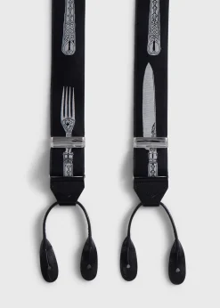 Knife & Fork Suspenders