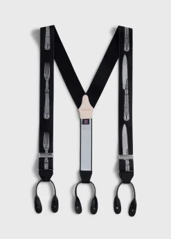 Knife & Fork Suspenders