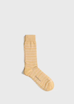 Linen & CottonDouble Stripe Sock