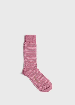 Linen & CottonDouble Stripe Sock