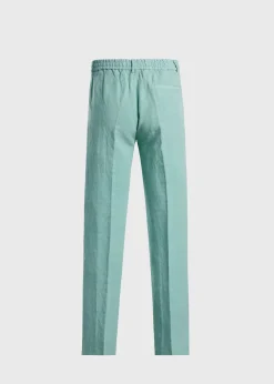 Linen Drawstring Trouser
