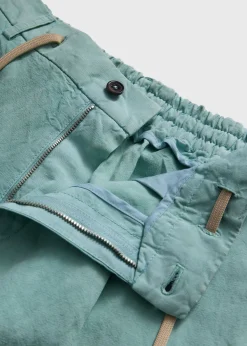 Linen Drawstring Trouser