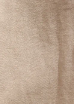 Linen Garment Dyed Trouser