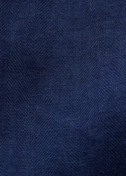 Linen Garment Dyed Trouser