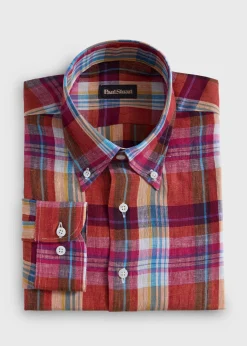 Linen Madras Shirt