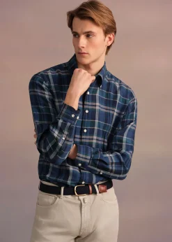 Linen Madras Shirt