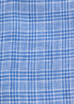 Linen Plaid Shirt