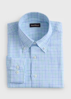 Linen Plaid Shirt